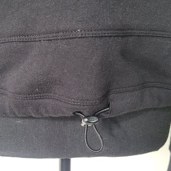 Tommy Hilfiger Women's 1/4 Zip Pullover Sweatshirt - Black, Size M - Picture 7 of 8